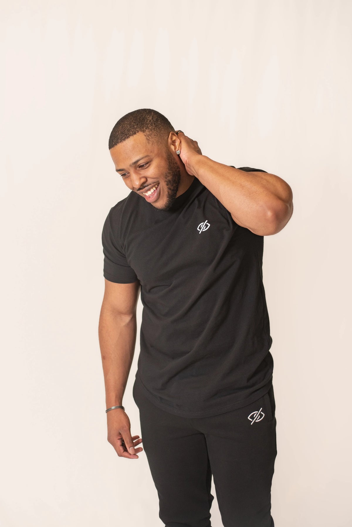 Comfortable classic gray sweats from PRVT Apparel Inc., shown laid flat with a relaxed fit and soft fabric texture.