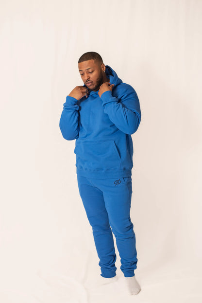 Gray classic sweatpants from PRVT Apparel Inc., featuring a relaxed fit and soft fabric for comfortable casual wear.