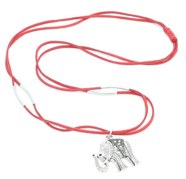 Elephant Suede Pendant - Unique & Stylish Jewelry - Shopthatapp.ca