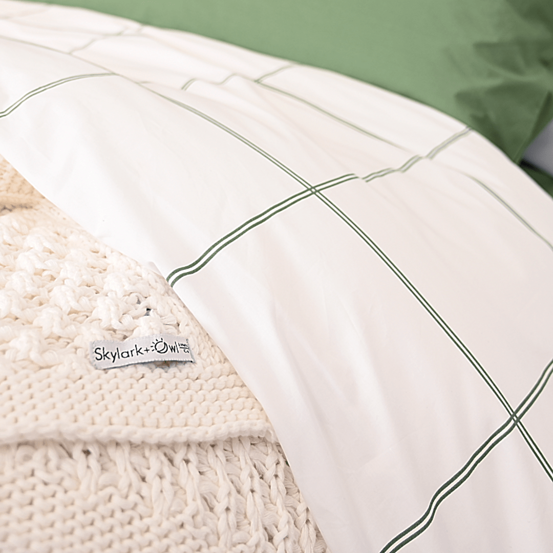 Essential Organic Percale Collection Duvet Cover & Pillowcase Set - Www.Shopthatapp.ca