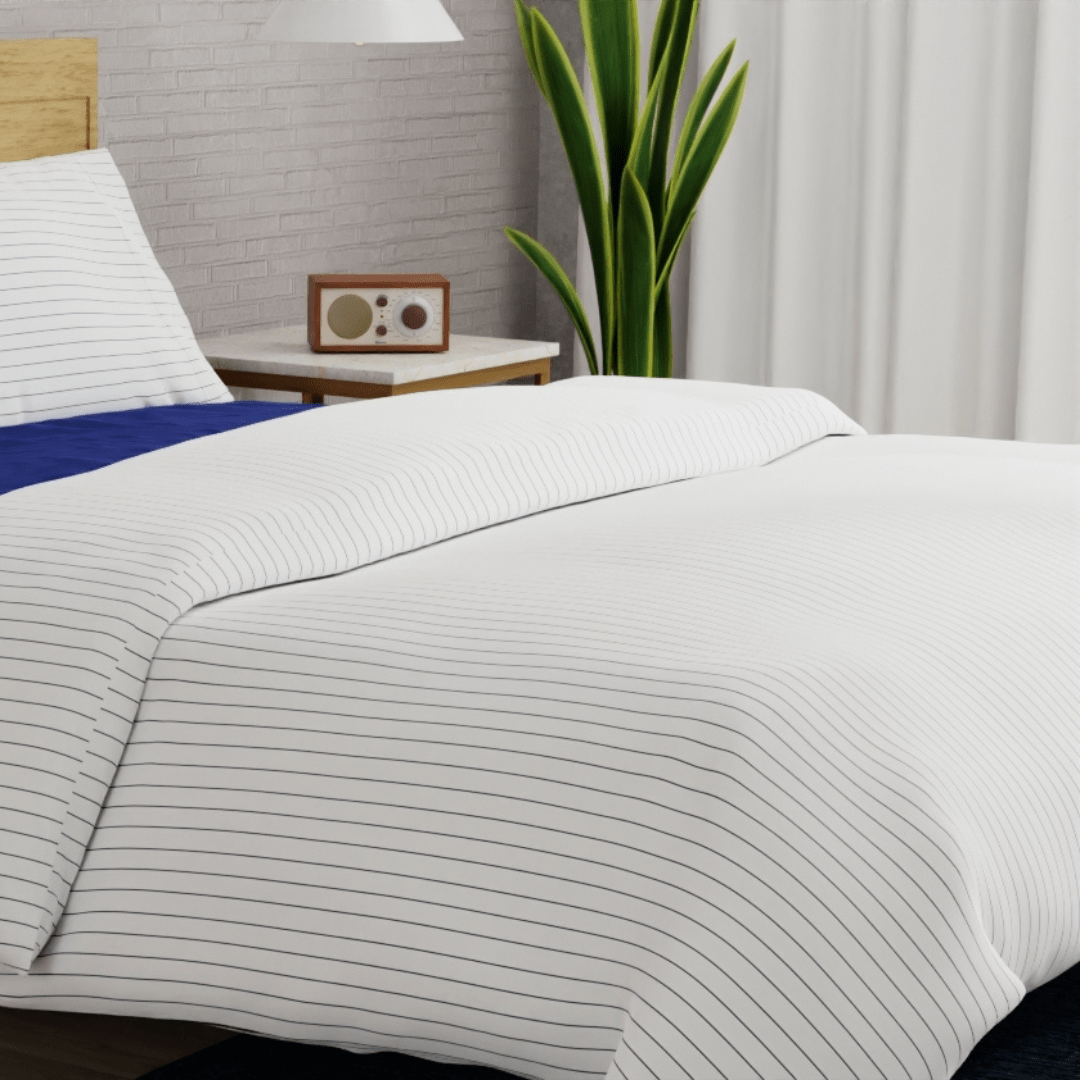 Essential Organic Percale Collection Duvet Cover & Pillowcase Set - Www.Shopthatapp.ca