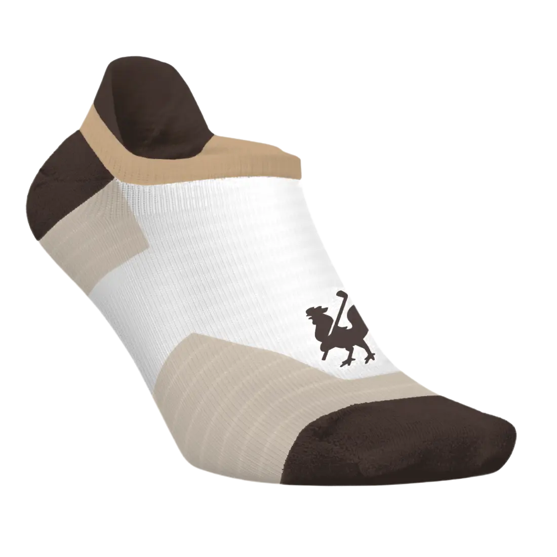 Short performance golf socks by Canada Red Rooster Golf Inc. offering enhanced comfort and support for active wear.