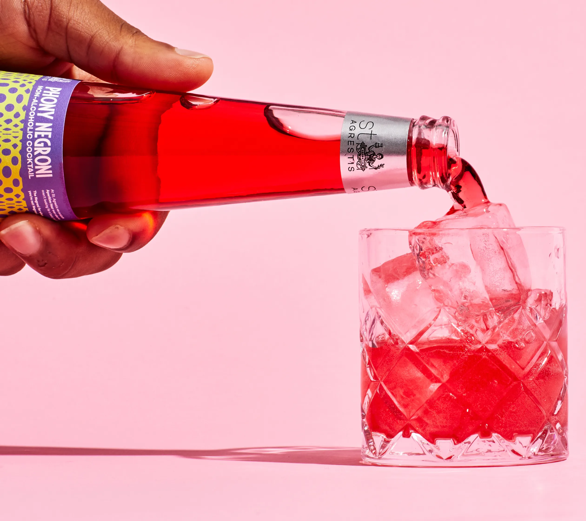St. Agrestis Phony Negroni - Non-Alcoholic Craft Cocktail Mixer
