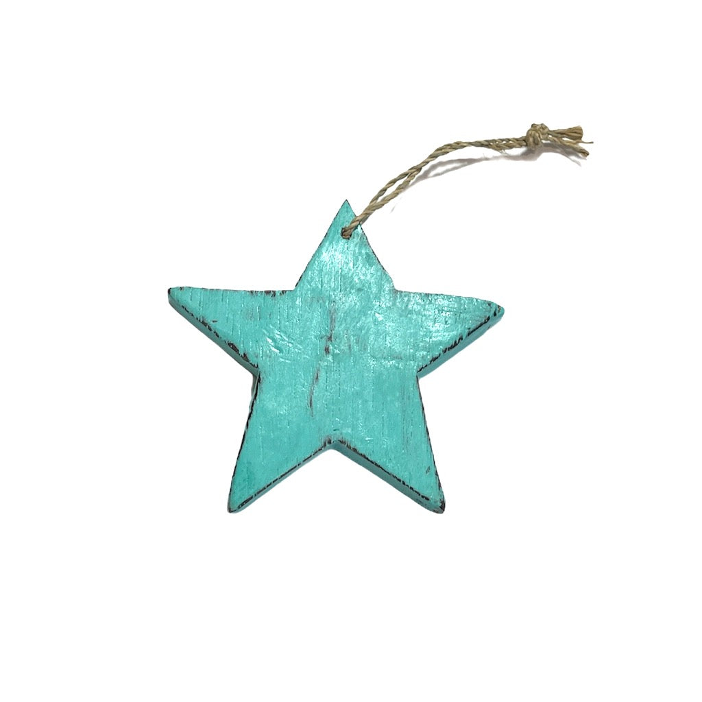 Single Wooden Star Decoration - Shopthatapp.ca