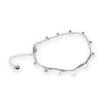 Delicate Silver Plated Disc Chain Bracelet - Shopthatapp.ca