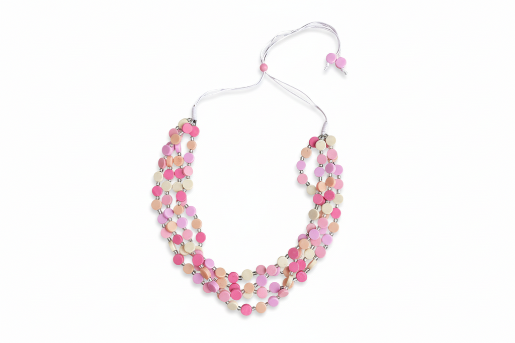 Resin Glass Bead Necklace for a Unique Style - Shopthatapp.ca