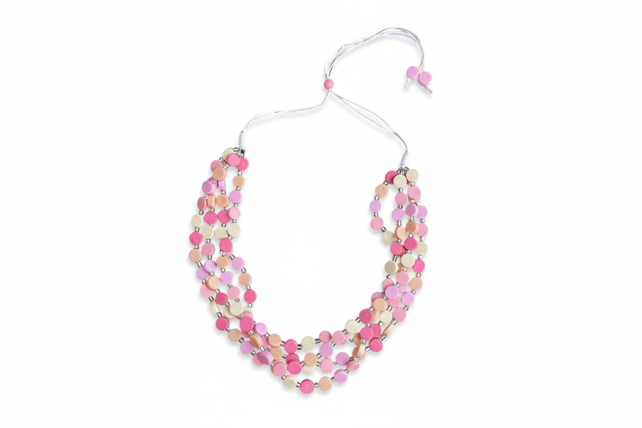 Resin Glass Bead Necklace for a Unique Style - Shopthatapp.ca