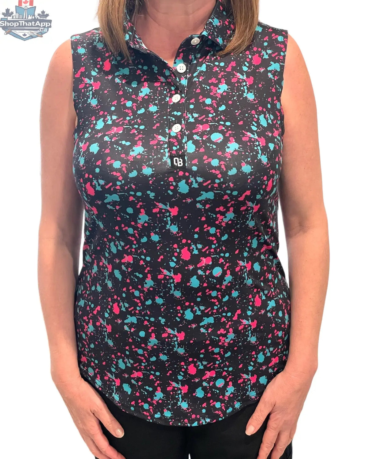 Paint Splatter - Sleeveless - Shopthatapp.ca