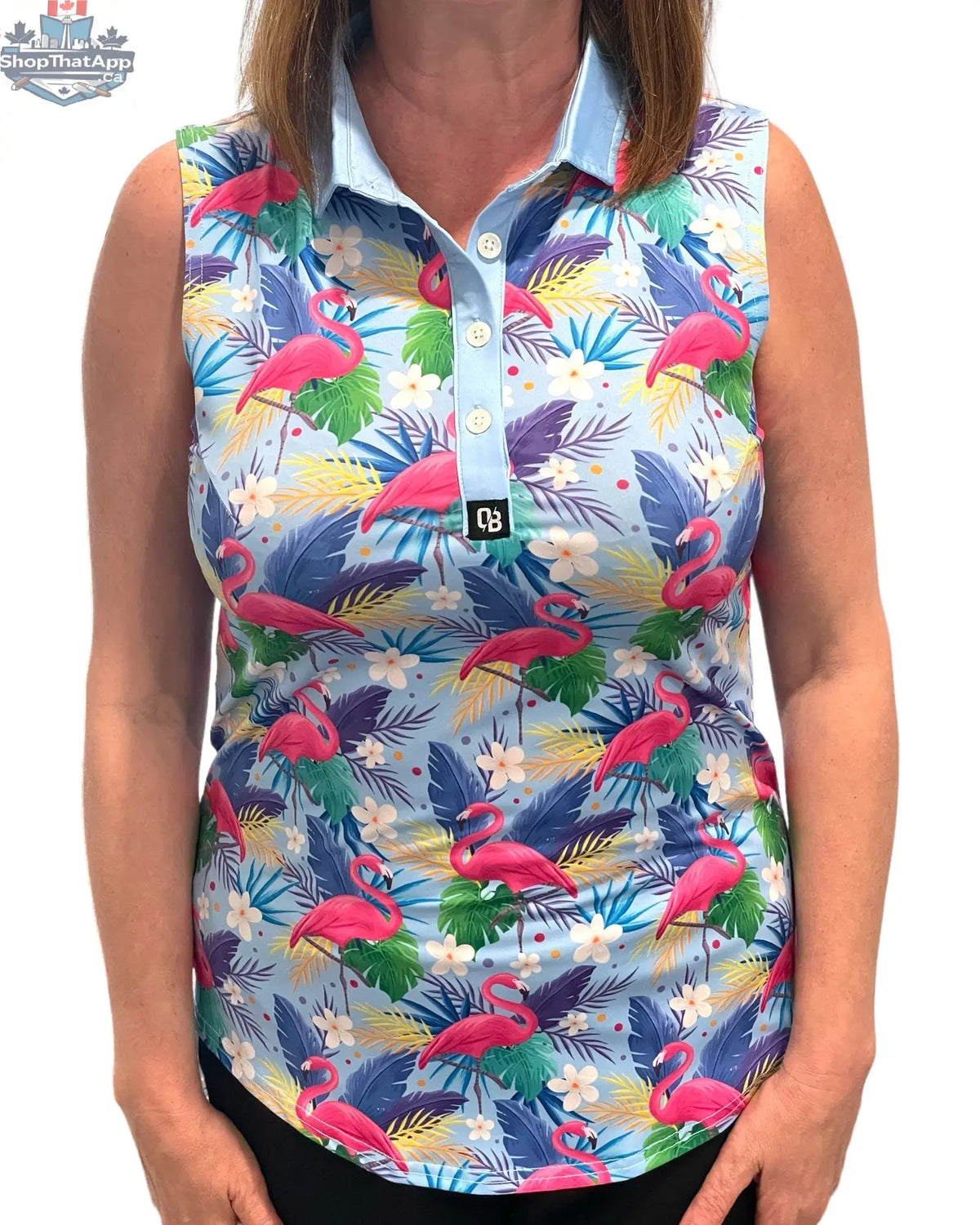 Flamingo Friends - Sleeveless - Shopthatapp.ca