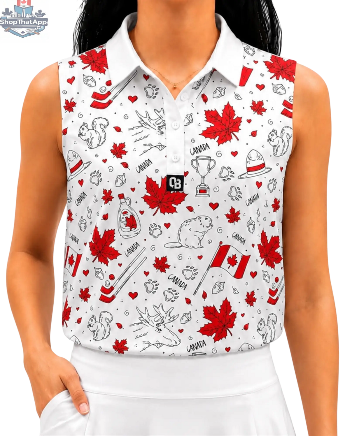 Oh Canada - Sleeveless - Shopthatapp.ca