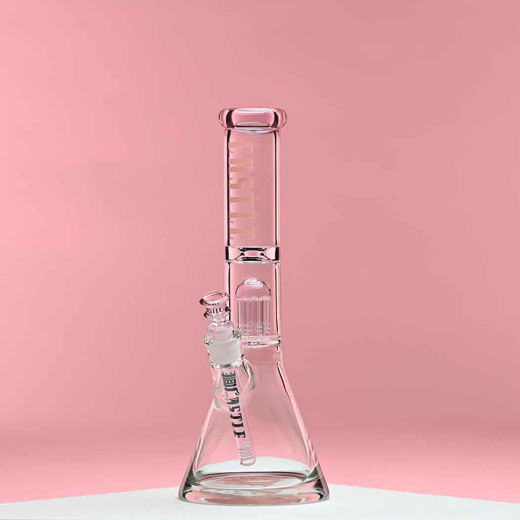 8 Arm (14″) Precision-Crafted Beaker Bong