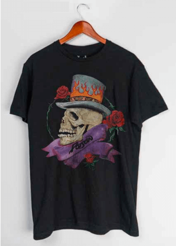 Poison - Greatest Hits Black T-Shirt - Www.Shopthatapp.ca