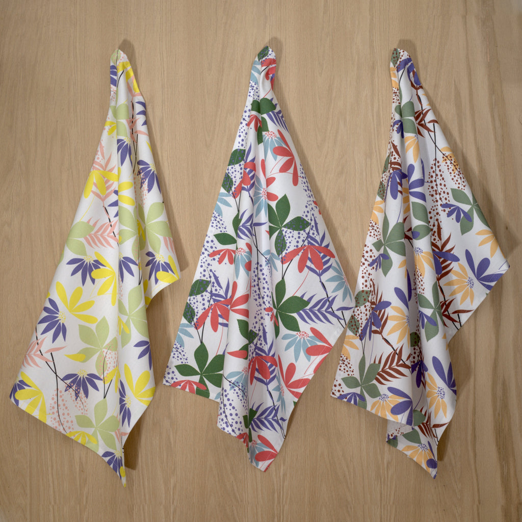 Pollen Up Cotton Tea Towels - Shopthatapp.ca