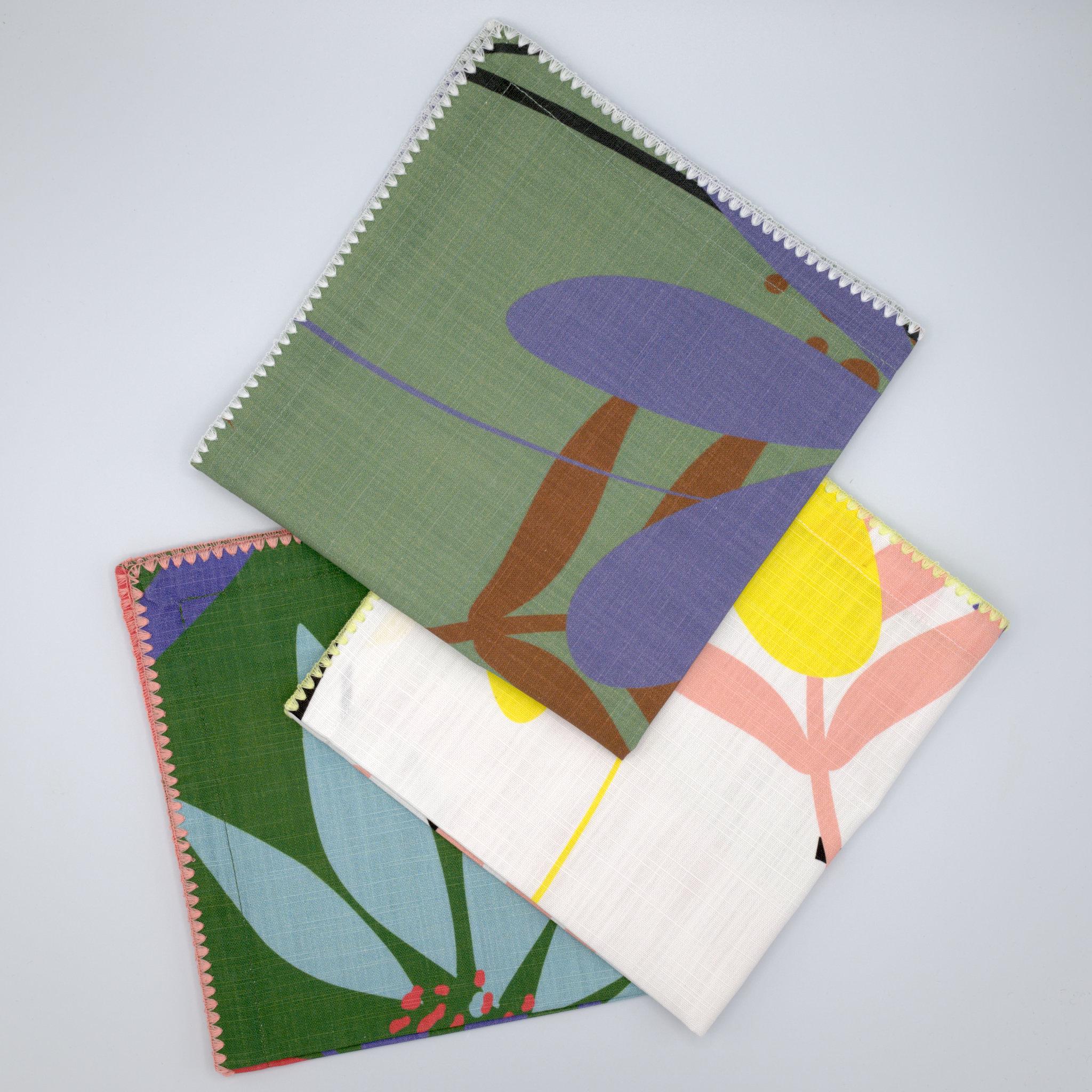 Pollen Up Dinner Napkins (3 Versions) - Shopthatapp.ca