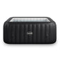 Zoppinh Wave Pacific 4/6-person inflatable hot tub with square shape and integrated heater, featuring slate-colored exterior.