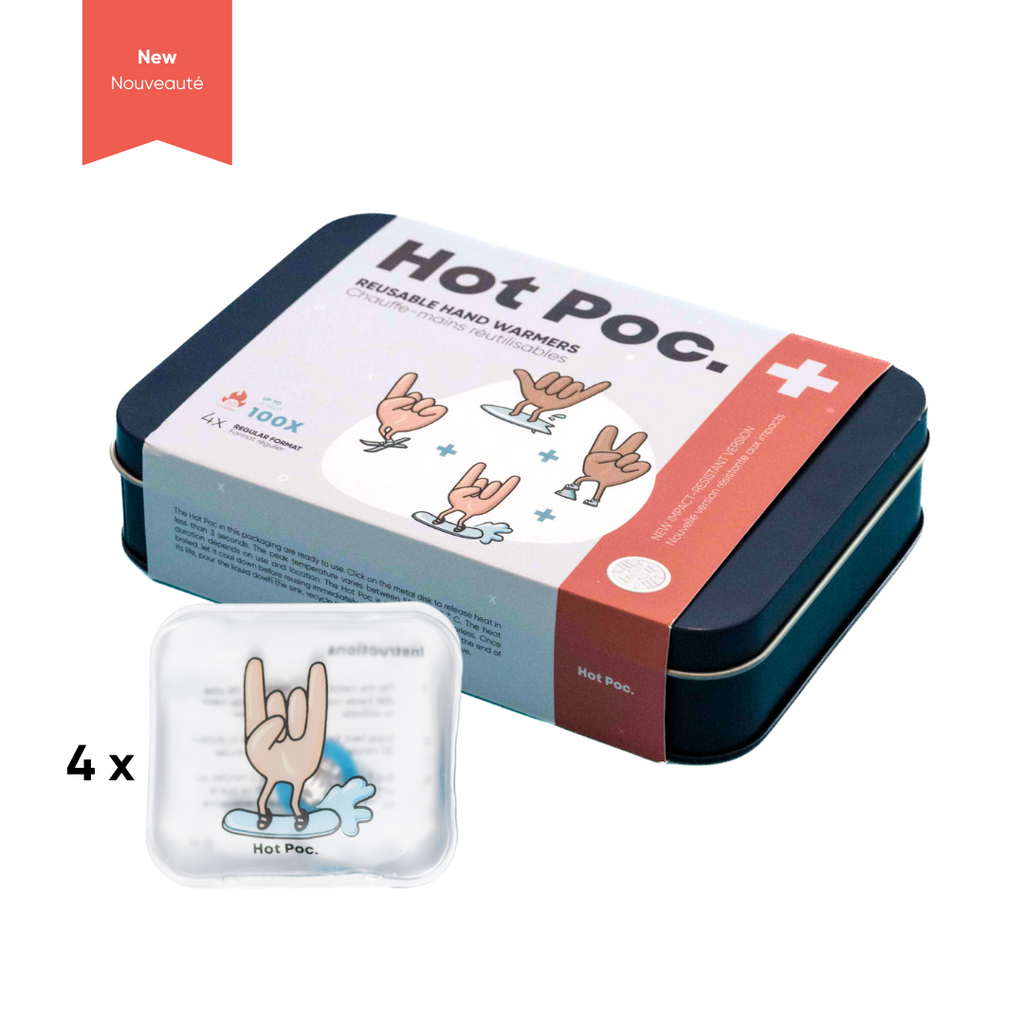 HotPoc Eco-Friendly Reusable Hand Warmers (4-Pack) - Www.Shopthatapp.ca