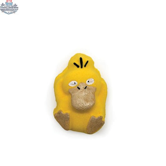 Psyduck-shaped Elemental Elixir MindDuck bath bomb from The Bomb Bar Canada, designed to enhance relaxation and mental clarity.