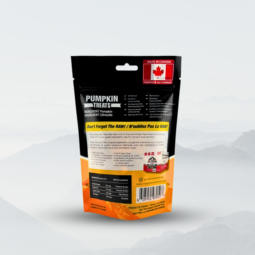 Air Dried Pumpkin Treats - Www.Shopthatapp.ca