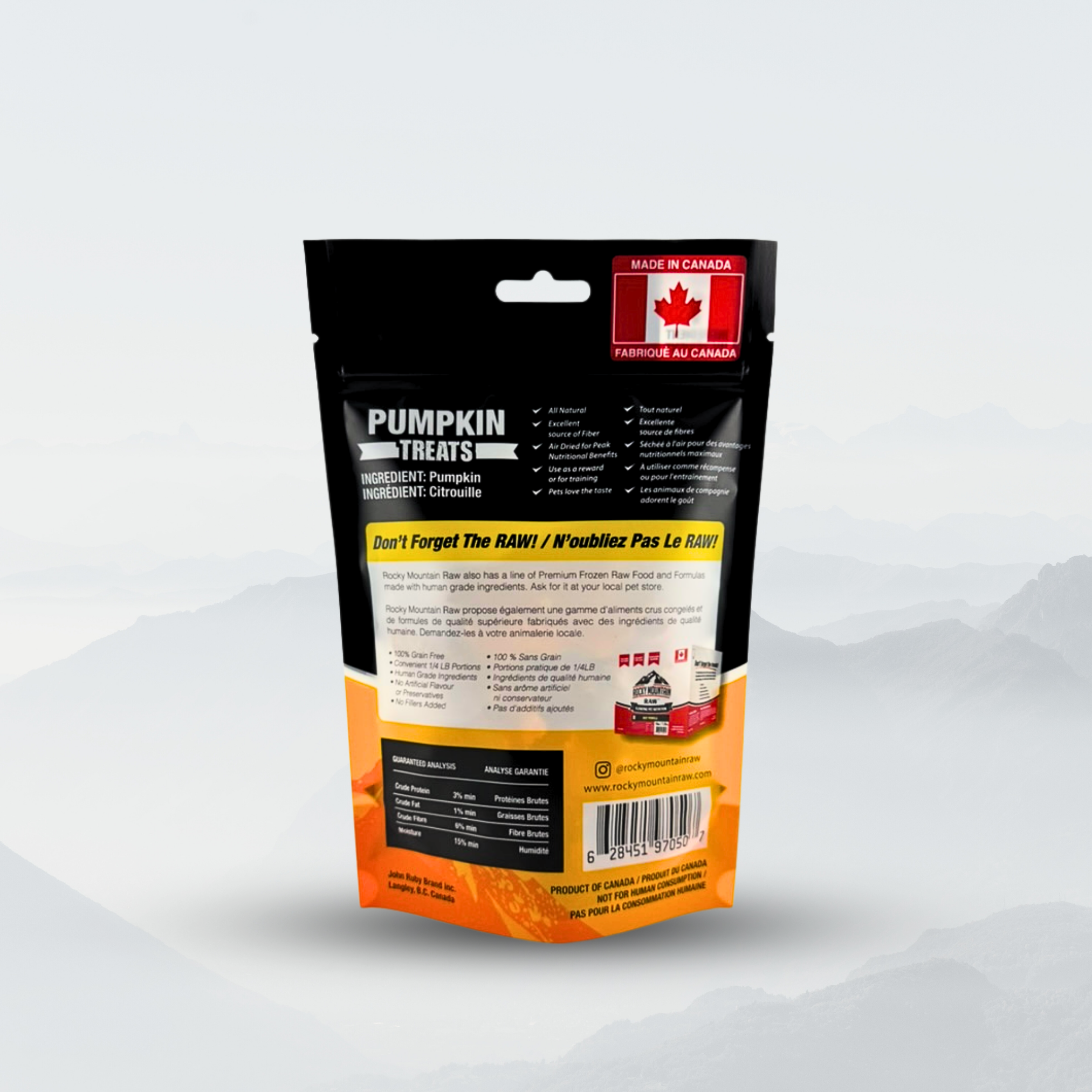 Air Dried Pumpkin Treats - Www.Shopthatapp.ca