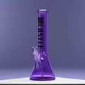 14" Electroplated Beaker Bong – 7mm Heavy Duty Glass