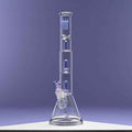 Double Showerhead (18″) Innovative Beaker Bong