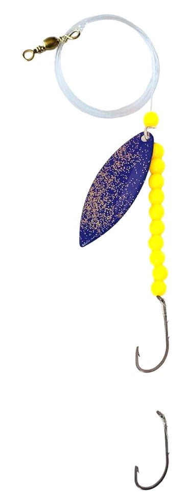 Willow Leaf Purple Speckle Worm Harness - Shopthatapp.ca
