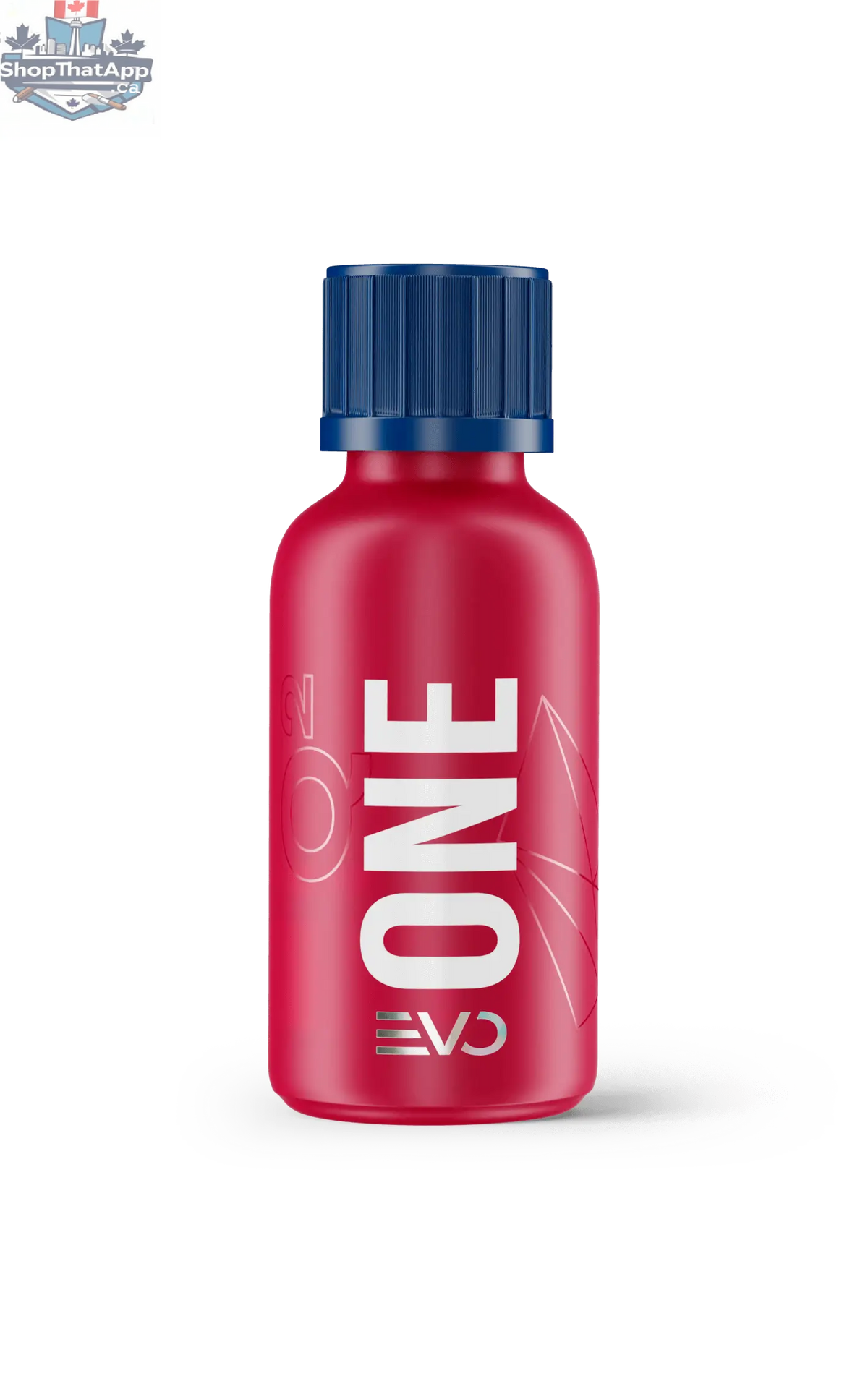 GYEON Q² One EVO lightbox bottle of car coating product, with label showing branding and product details.