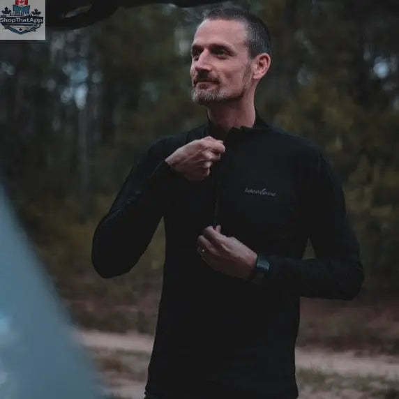 Men's Merino Wool 1/4 Zip Pullover — Midweight - Shopthatapp.ca