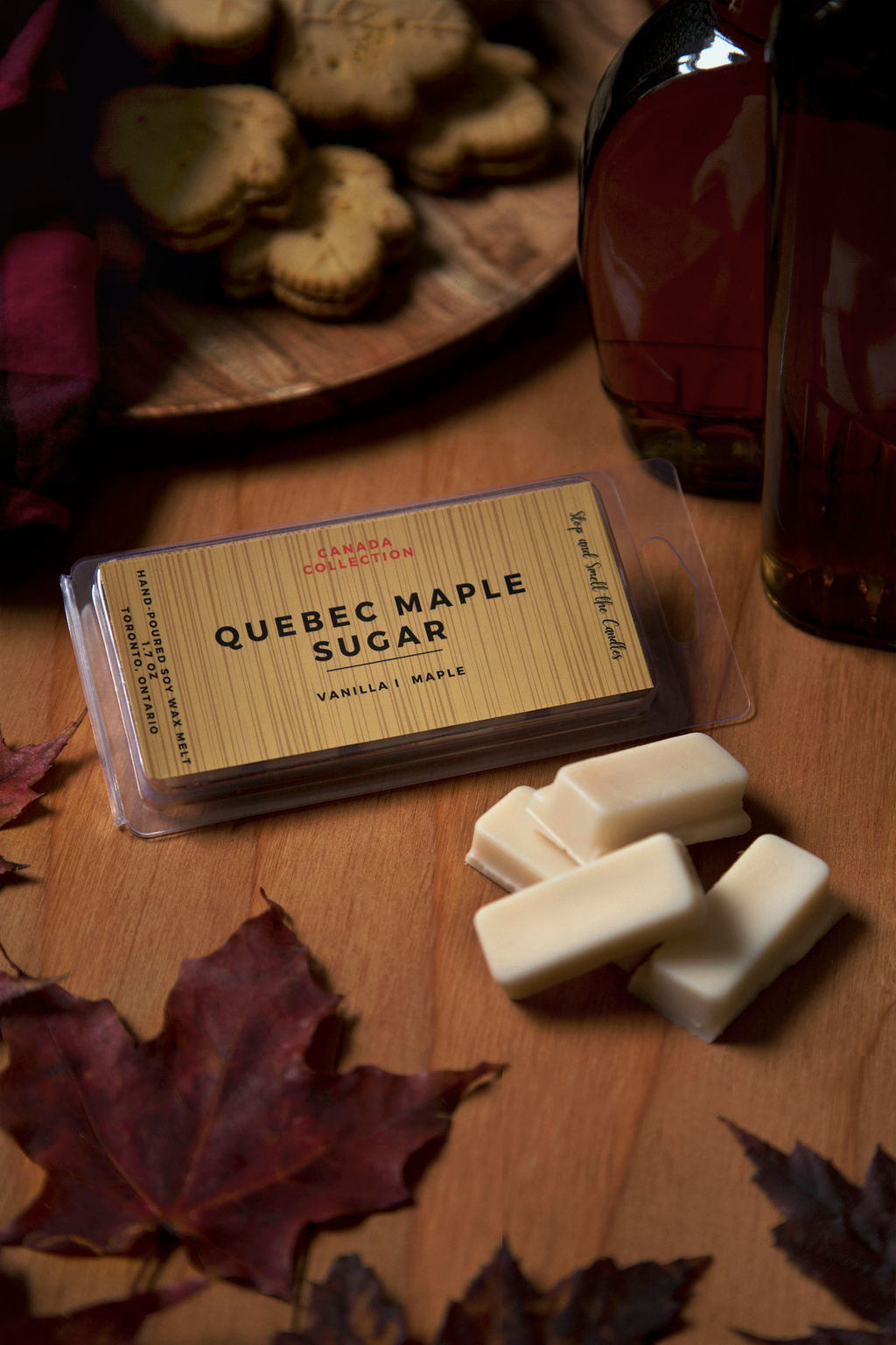 Wax melt bar: Quebec Maple Sugar 1.75oz - Shopthatapp.ca