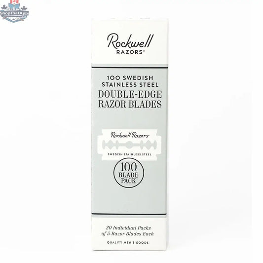 Rockwell Double-Edge Blades - 100-Pack - Shopthatapp.ca