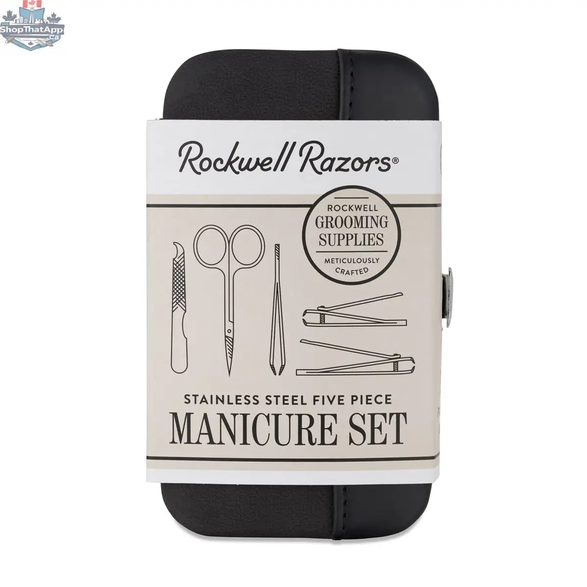 Rockwell Stainless Steel Manicure Set (5 piece) - Shopthatapp.ca