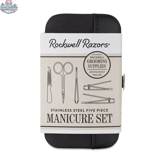 Rockwell Stainless Steel Manicure Set (5 piece) - Shopthatapp.ca
