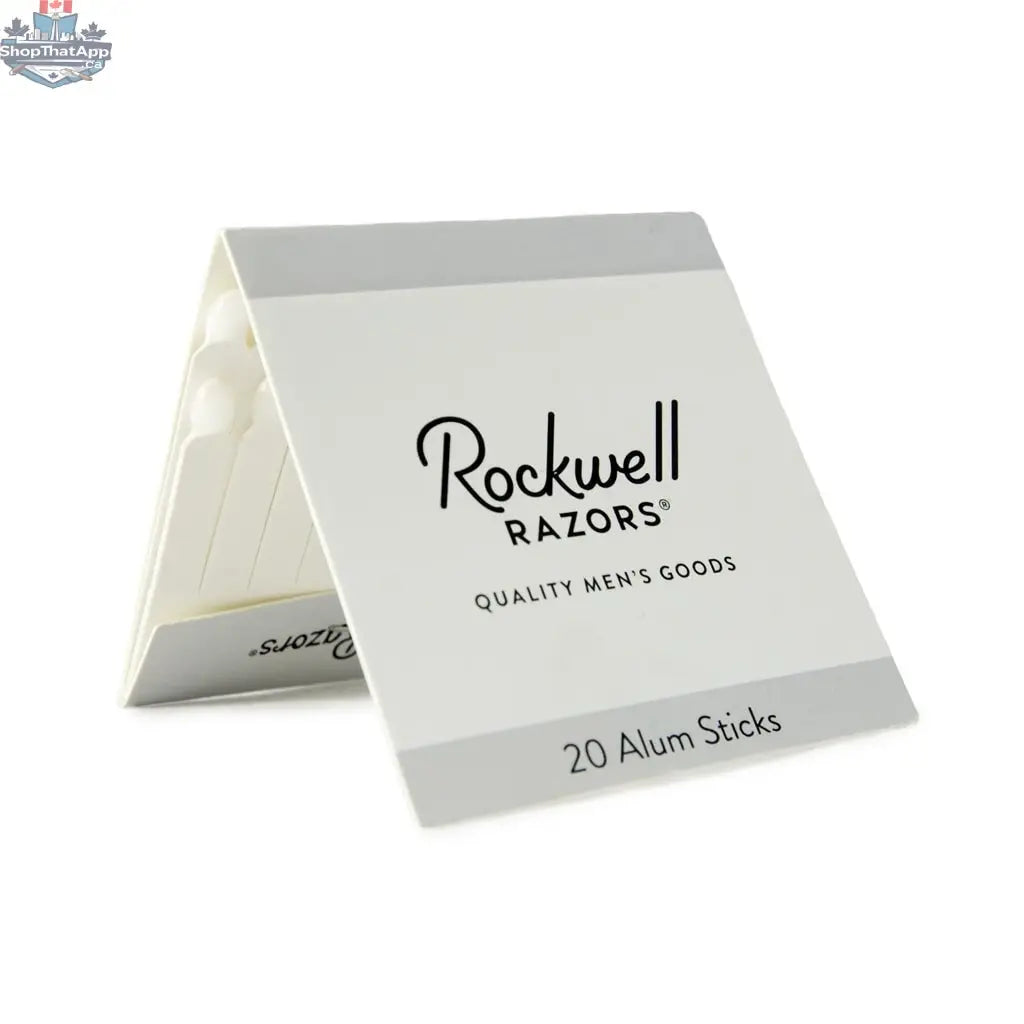 Rockwell Razors Alum Matchsticks (Pack of 20 Matches) - Shopthatapp.ca