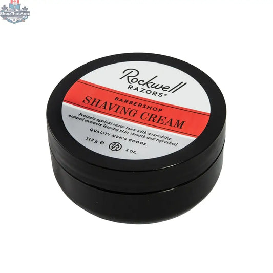 Rockwell Razors Shave Cream Barbershop Scent (4oz / 113g) - Shopthatapp.ca