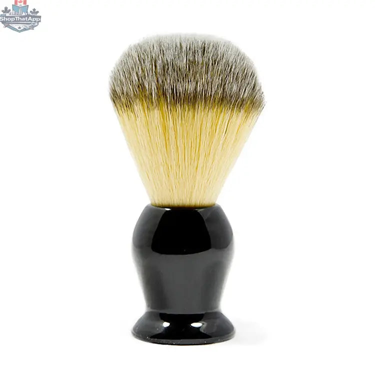 Rockwell Synthetic Shaving Brush, H:105, L:60, K:20mm, Black Acrylic Handle - Shopthatapp.ca