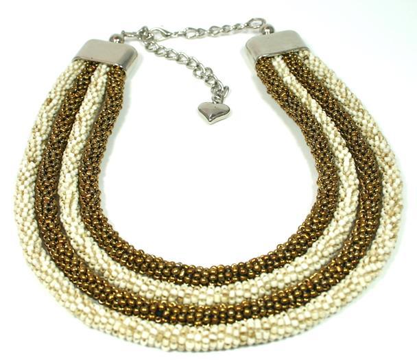 Four Strand Collar Necklace - Shopthatapp.ca