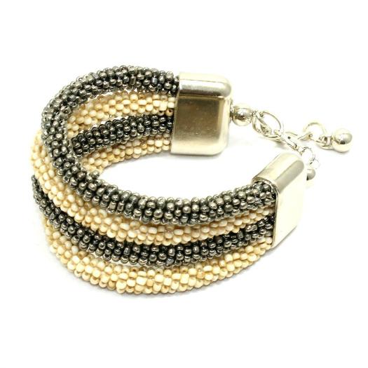 Four Strand Beaded Bracelet - Shopthatapp.ca