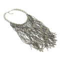 Waterfall Necklace - Elegant Multi Strand Crystal Bracelet - Shopthatapp.ca