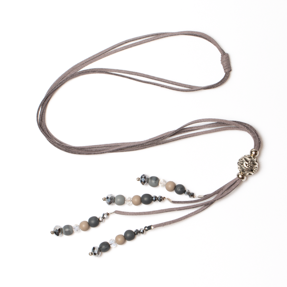 Long Beaded Tassel Necklace - Shopthatapp.ca