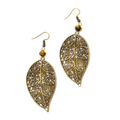 Leaf Crystal Earrings - Elegant Nature-Inspired Jewelry - Shopthatapp.ca