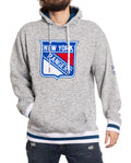 New York Rangers "Muskoka Style" Premium Chenille Woven Logo Hoodie - Shopthatapp.ca