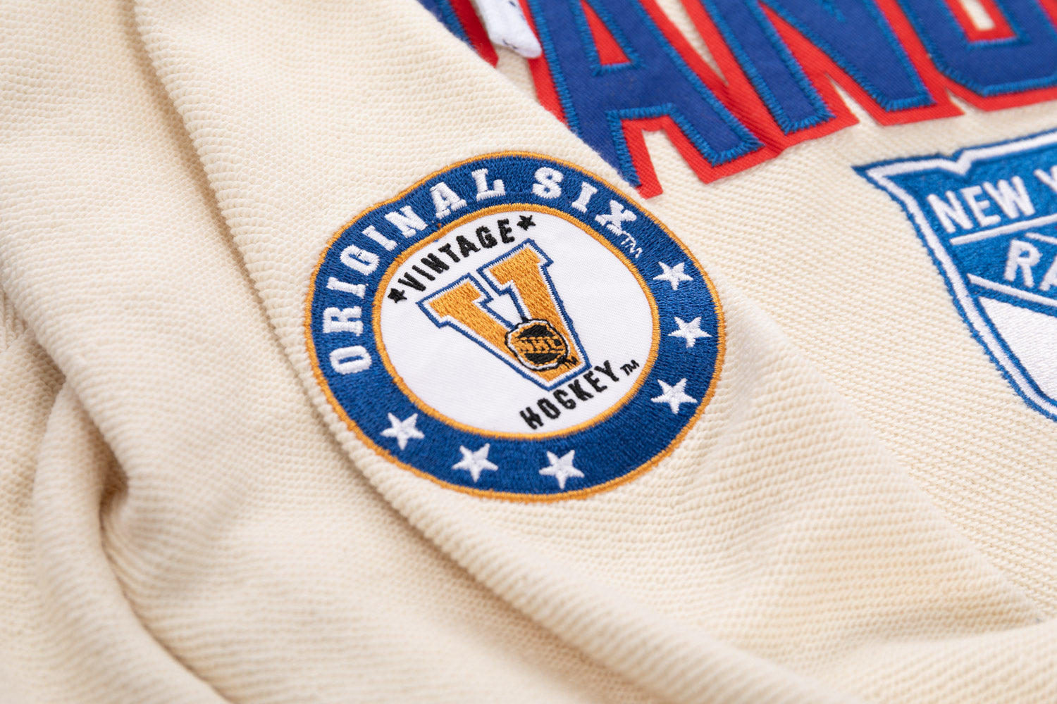 New York Rangers NHL Unisex Reverse Terry Retro Premium Hoodie - Shopthatapp.ca