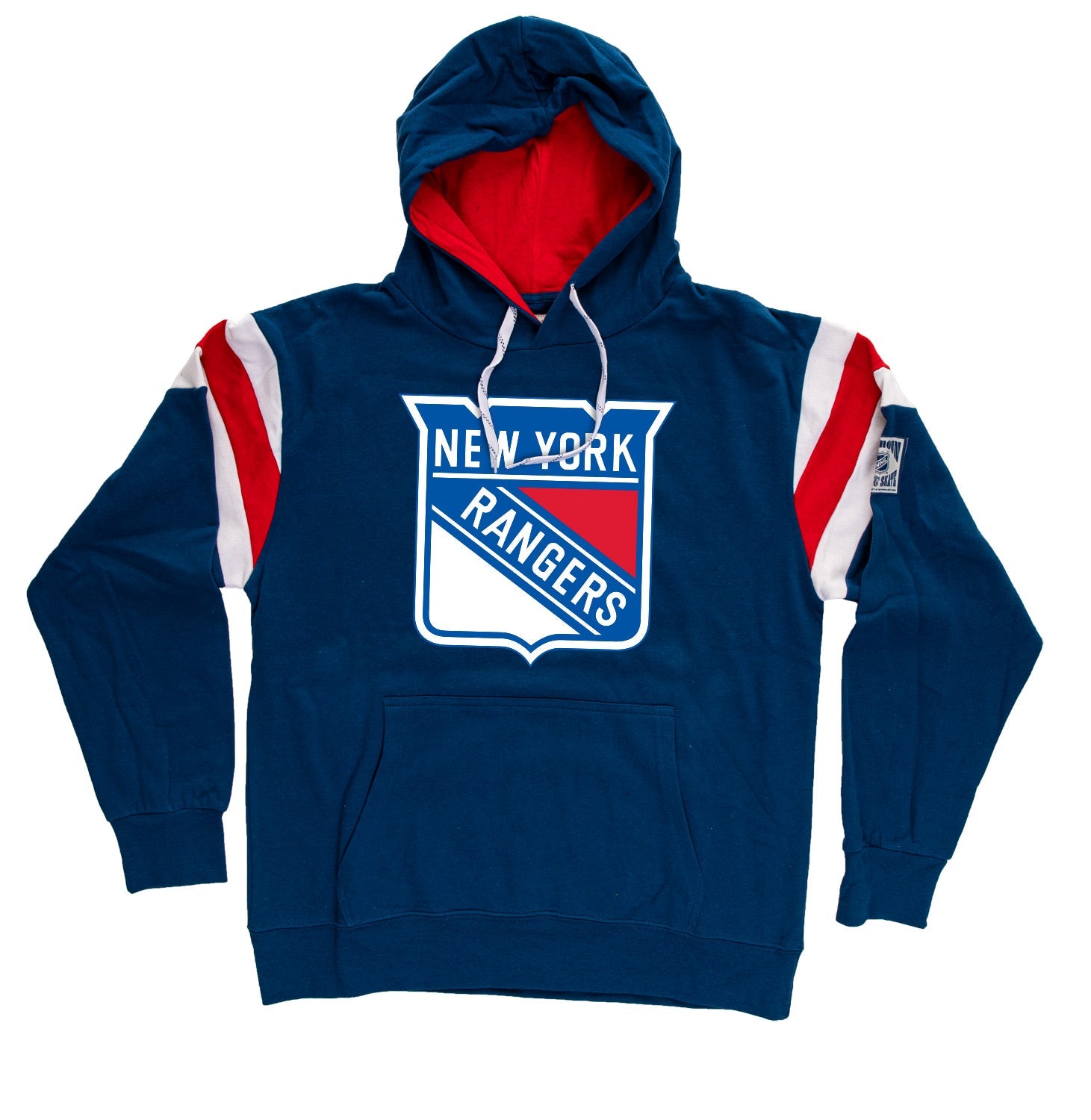 New York Rangers Varsity Retro Style Hoodie - Shopthatapp.ca