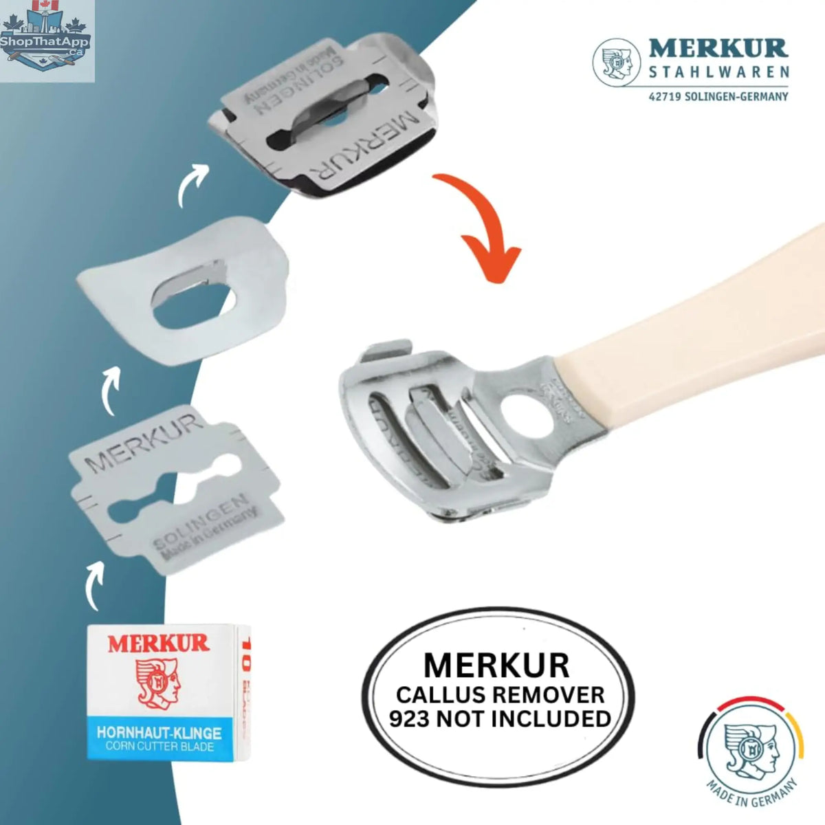 Merkur Corn Razor Blades - Shopthatapp.ca