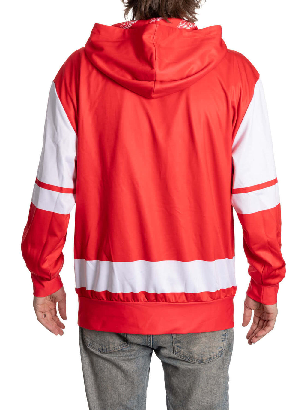 Detroit Red Wings Hockey Lace Hoodie - Shopthatapp.ca