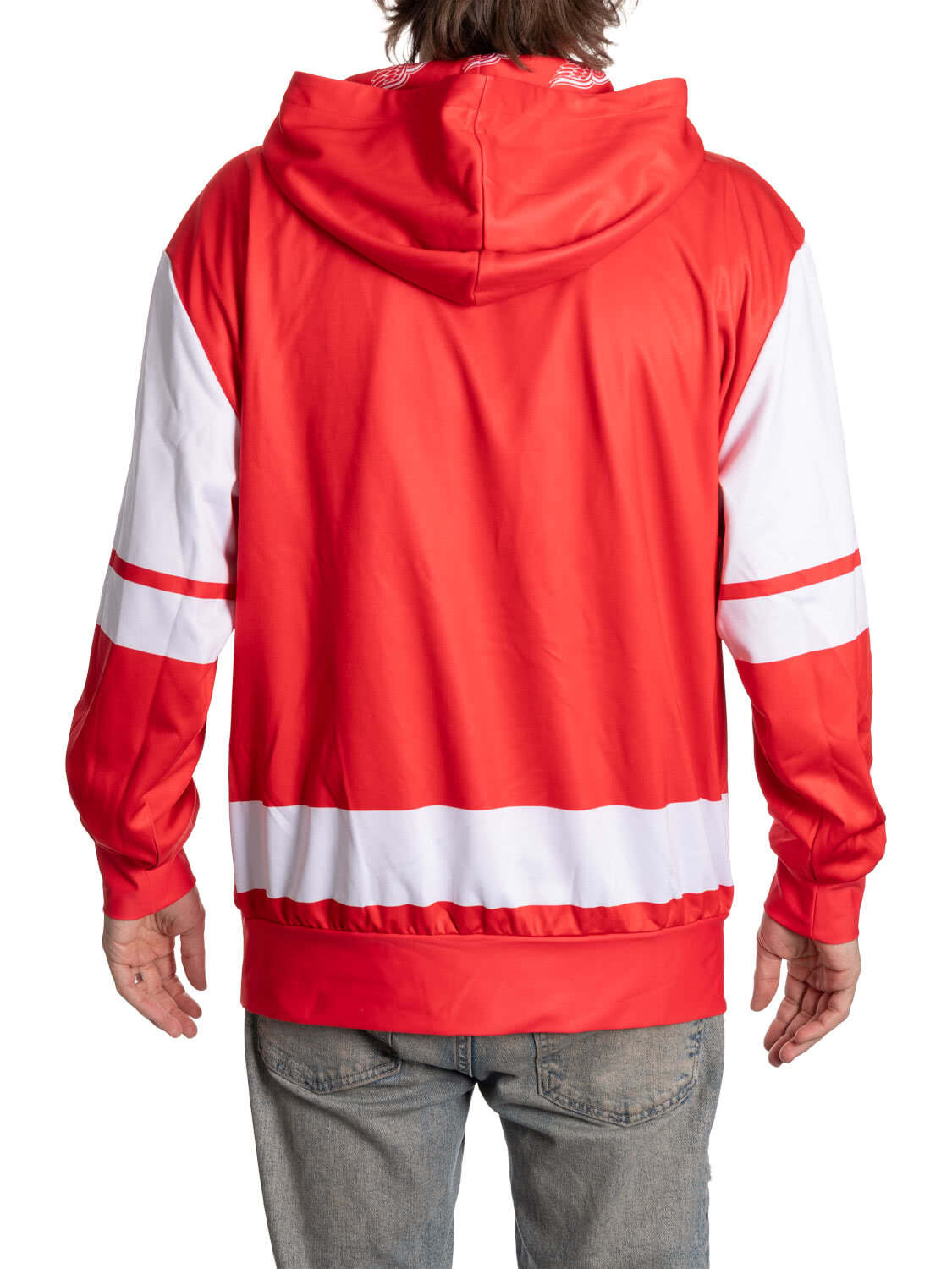 Detroit Red Wings Hockey Lace Hoodie - Shopthatapp.ca