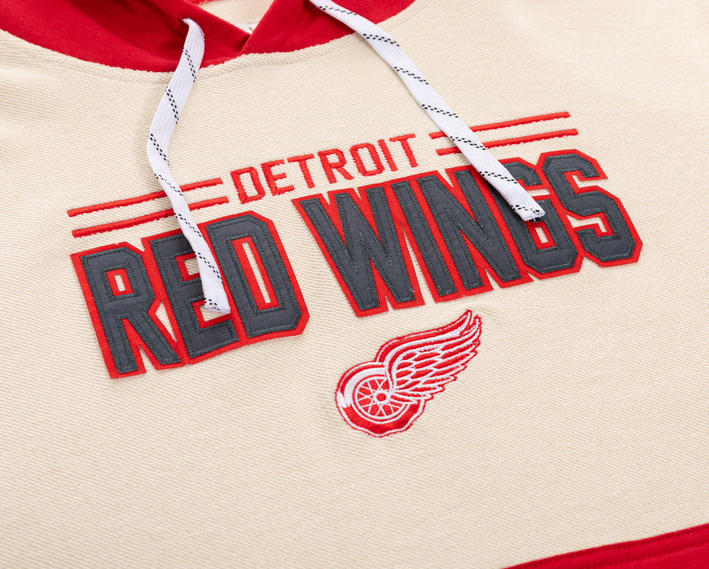 Detroit Red Wings NHL Unisex Reverse Terry Retro Premium Hoodie - Shopthatapp.ca