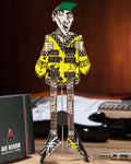 RICK NIELSEN™ Uncle Dick Doubleneck Mini Guitar Replica Collectible - Officially Licensed - Www.Shopthatapp.ca