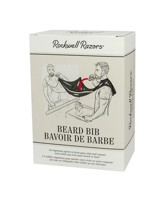Rockwell Beard Bib - Ultimate Beard Trimming Bib for a Mess-Free Grooming Experience