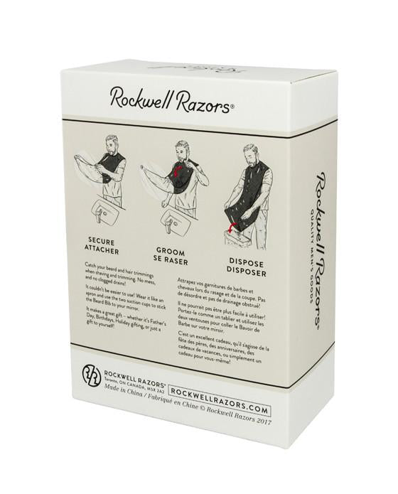 Rockwell Beard Bib - Ultimate Beard Trimming Bib for a Mess-Free Grooming Experience